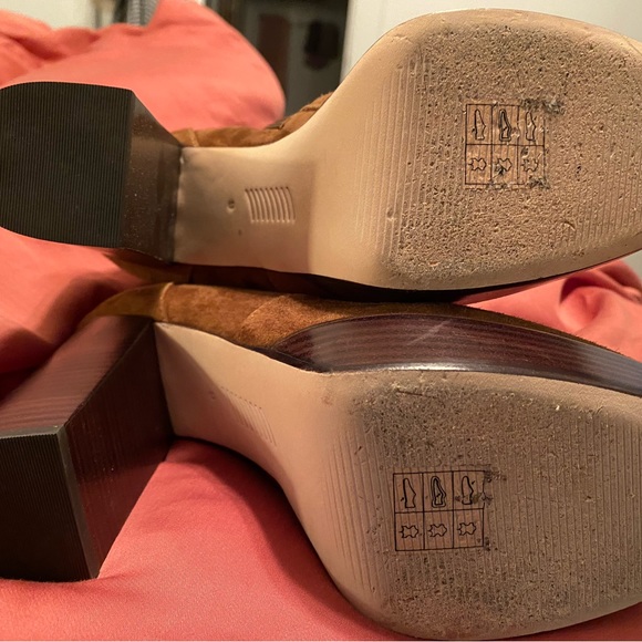 PAIGE Maren boots in Cocoa Suede Size 9 - Picture 8 of 8